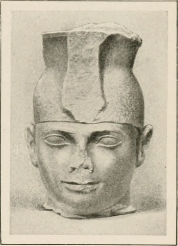 An illustration from Art in Egypt, 1912, leaf 260