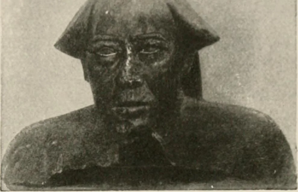 An illustration from Art in Egypt, 1912, leaf 262