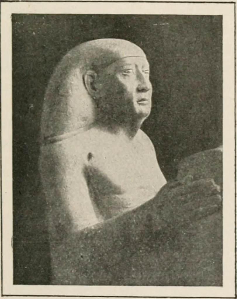 An illustration from Art in Egypt, 1912, leaf 262