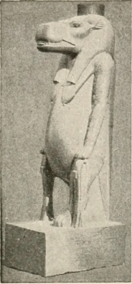 An illustration from Art in Egypt, 1912, leaf 263