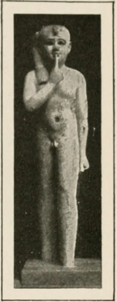 An illustration from Art in Egypt, 1912, leaf 264