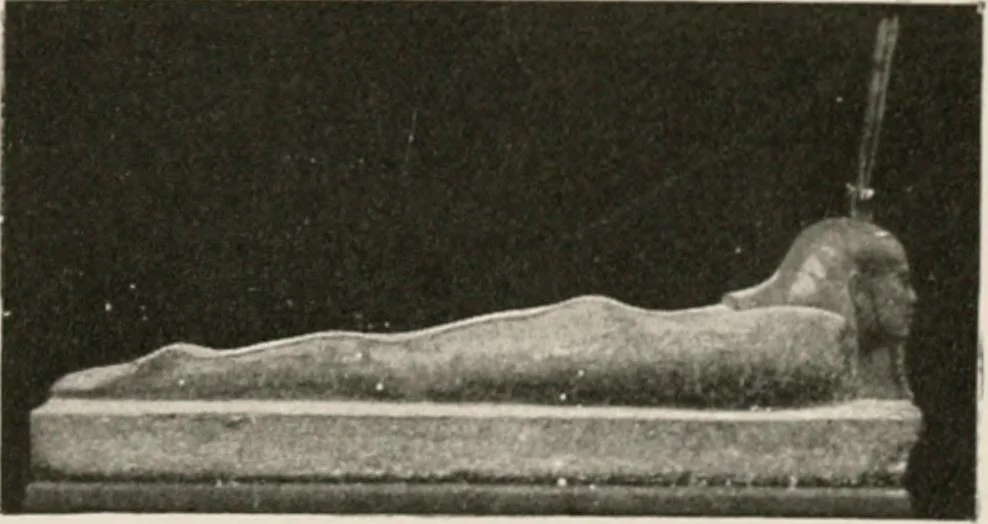 An illustration from Art in Egypt, 1912, leaf 264