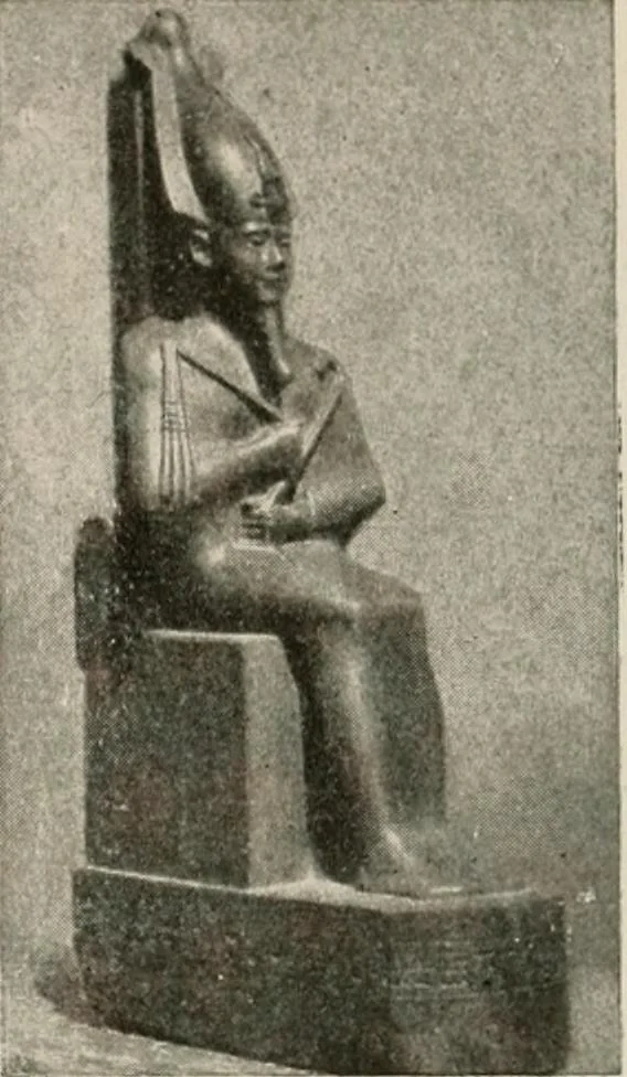 An illustration from Art in Egypt, 1912, leaf 265