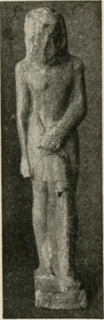 An illustration from Art in Egypt, 1912, leaf 266