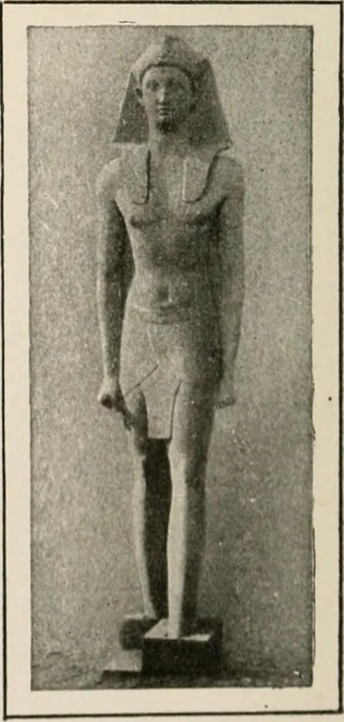An illustration from Art in Egypt, 1912, leaf 269