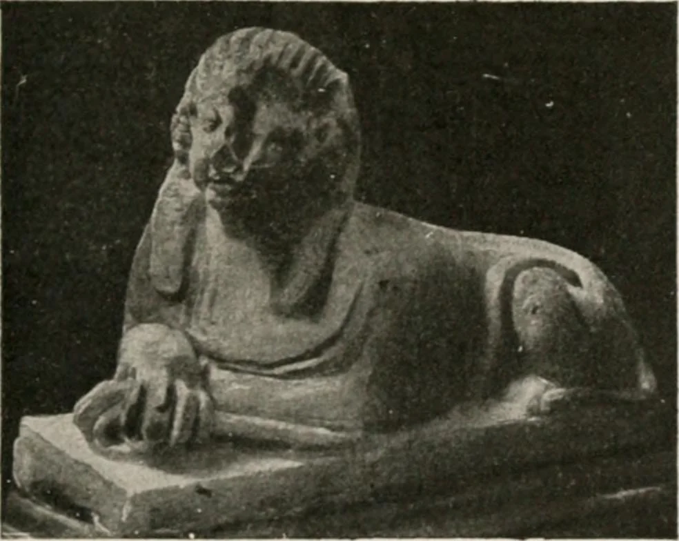 An illustration from Art in Egypt, 1912, leaf 274