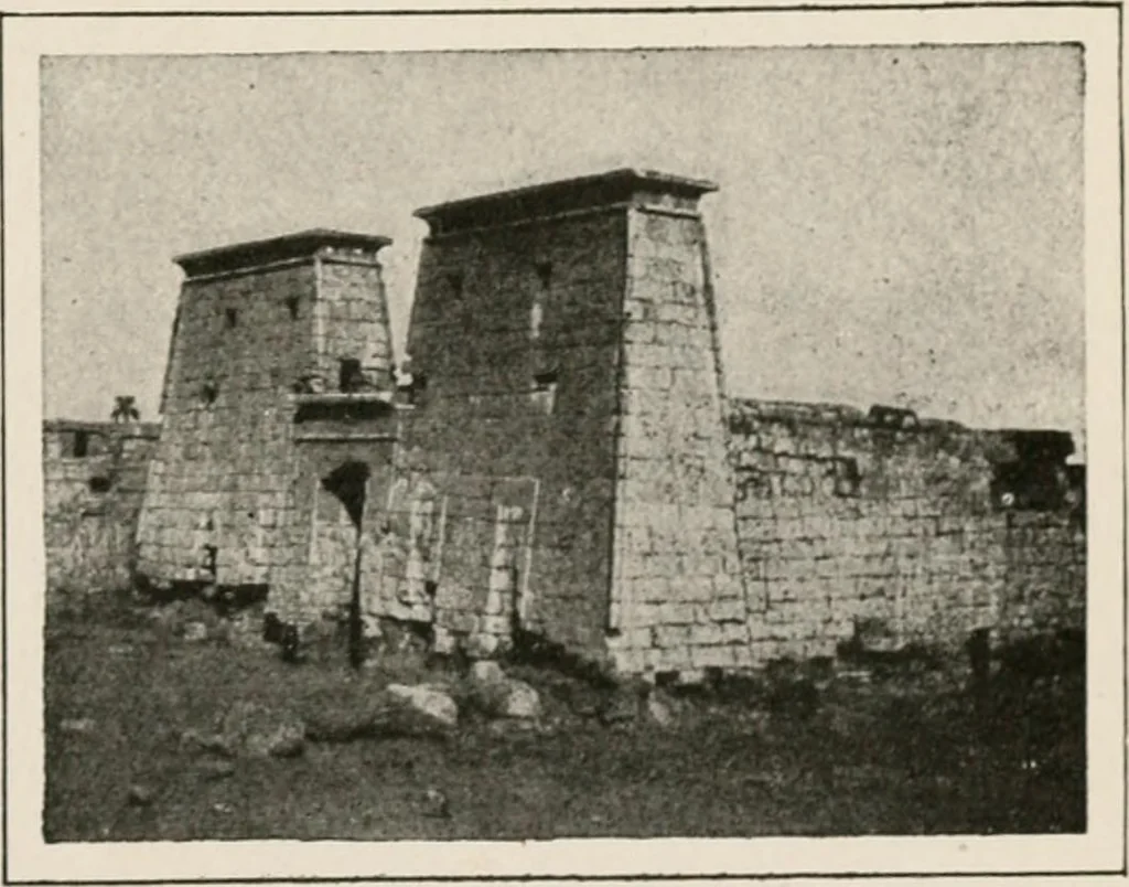 An illustration from Art in Egypt, 1912, leaf 28