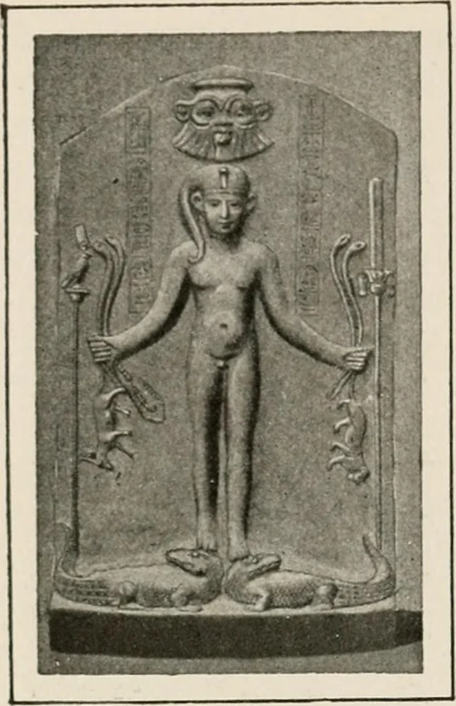An illustration from Art in Egypt, 1912, leaf 281