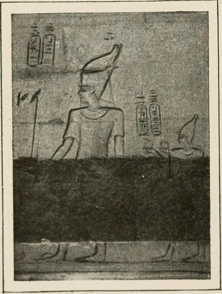 An illustration from Art in Egypt, 1912, leaf 289