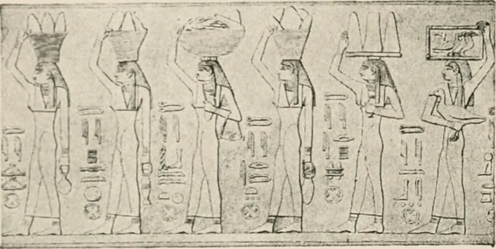 An illustration from Art in Egypt, 1912, leaf 29