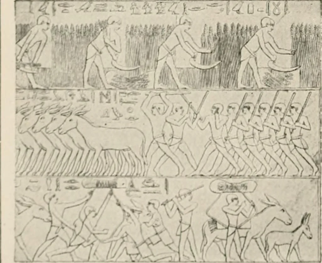 An illustration from Art in Egypt, 1912, leaf 29