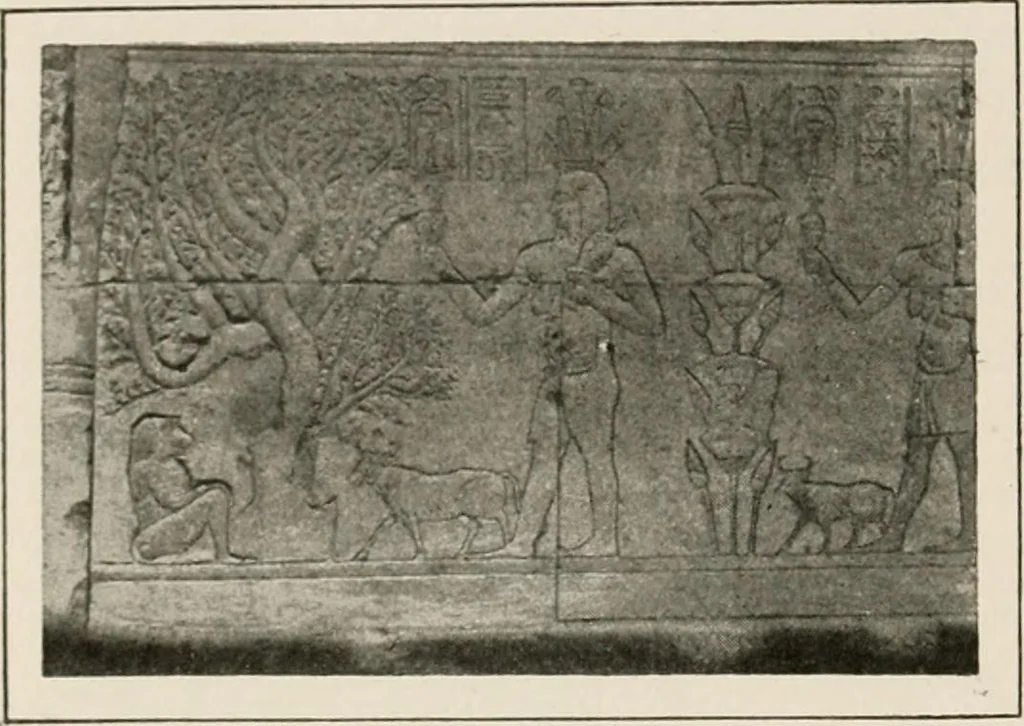 An illustration from Art in Egypt, 1912, leaf 291
