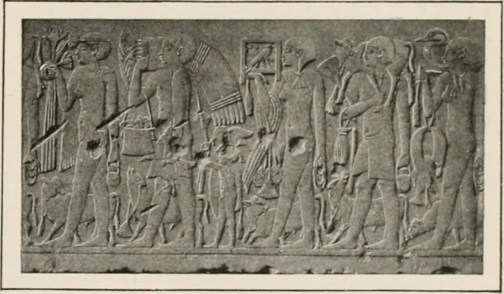 An illustration from Art in Egypt, 1912, leaf 292