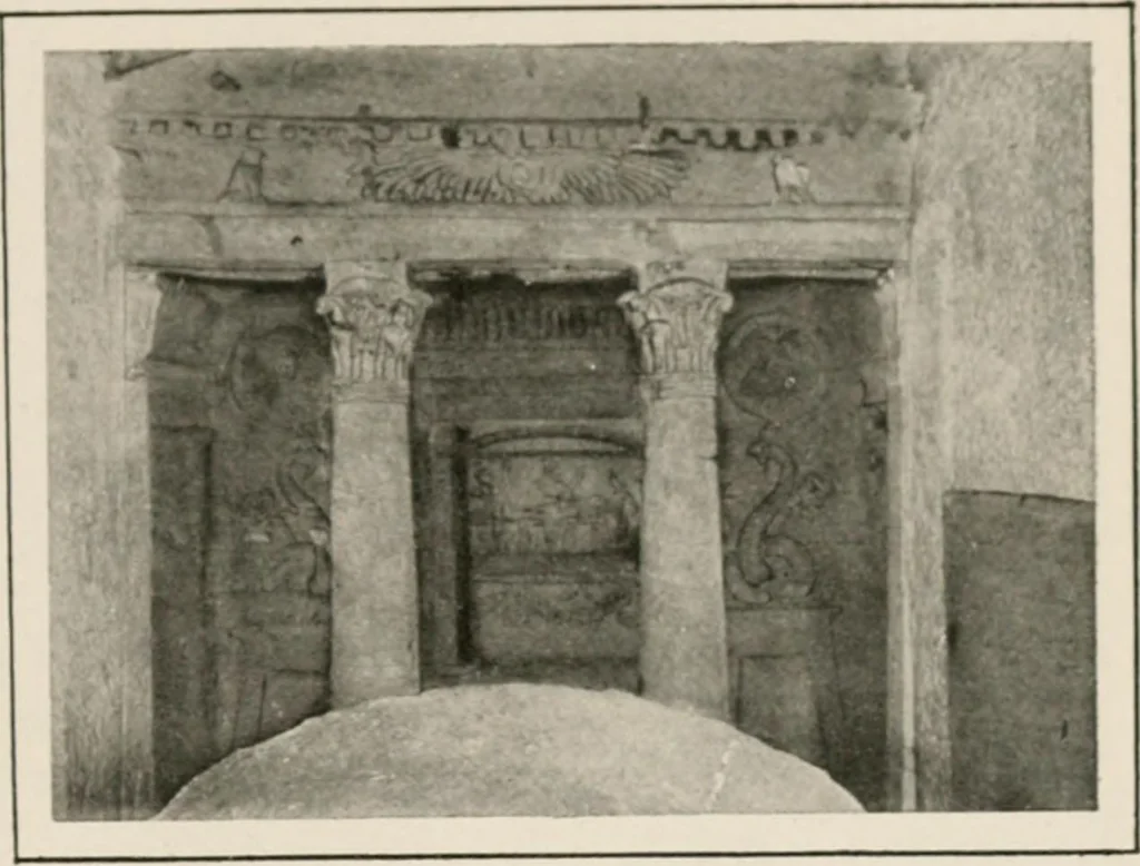 An illustration from Art in Egypt, 1912, leaf 294