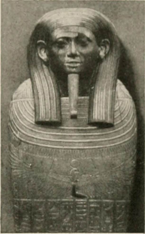 An illustration from Art in Egypt, 1912, leaf 296