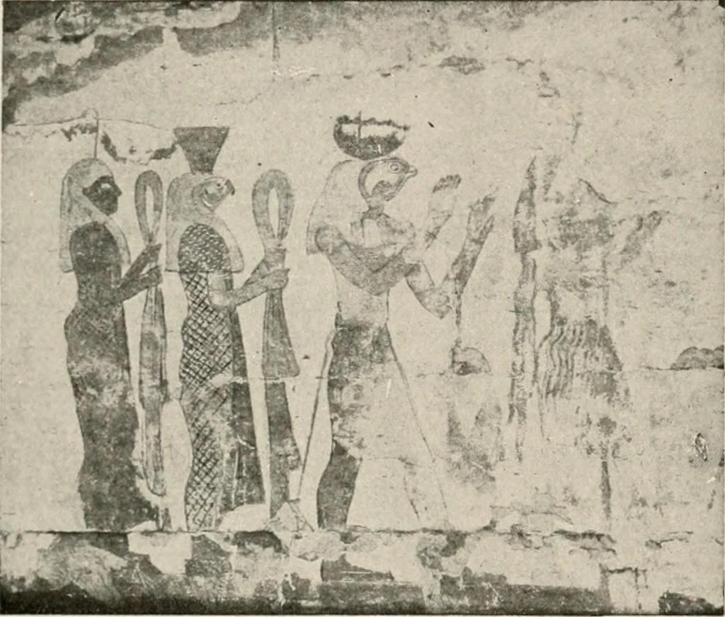 An illustration from Art in Egypt, 1912, leaf 297