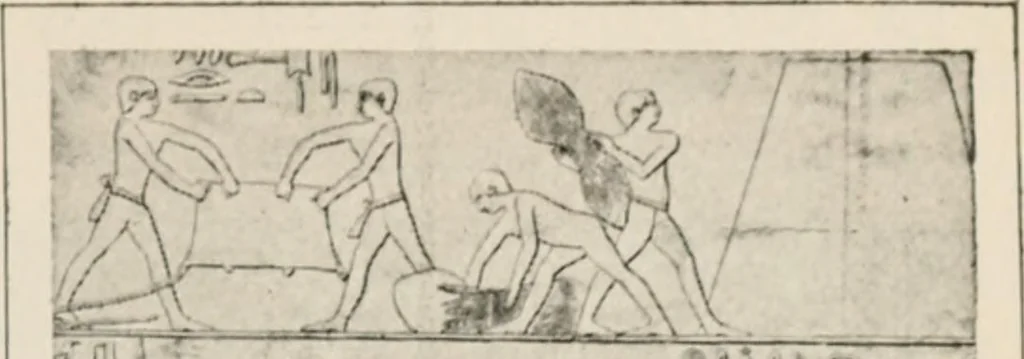An illustration from Art in Egypt, 1912, leaf 30
