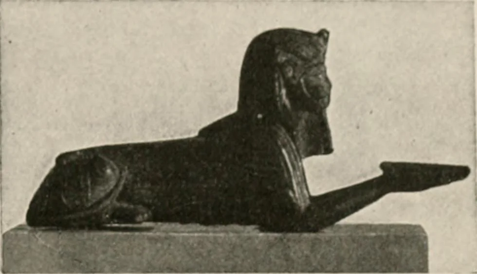 An illustration from Art in Egypt, 1912, leaf 300