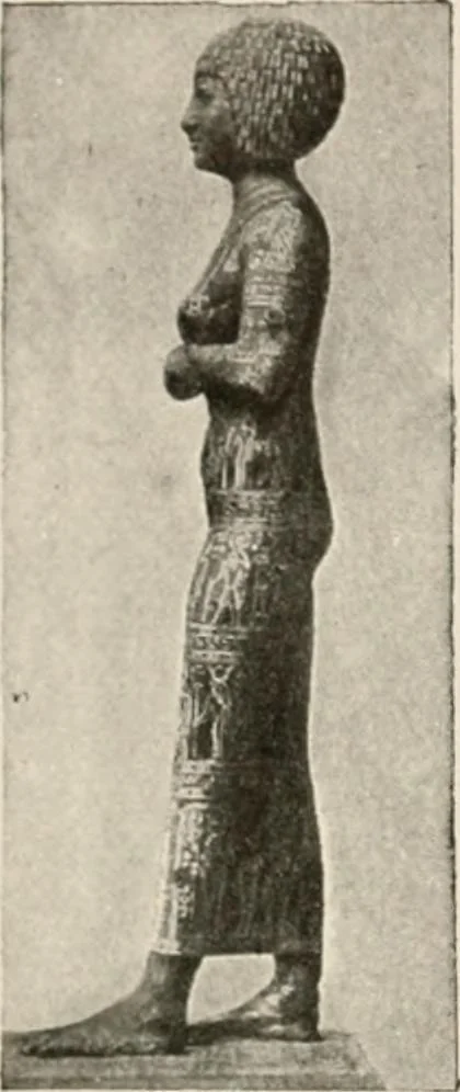 An illustration from Art in Egypt, 1912, leaf 301