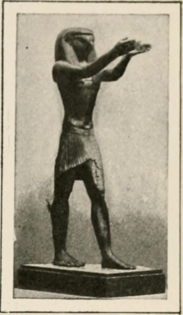 An illustration from Art in Egypt, 1912, leaf 304