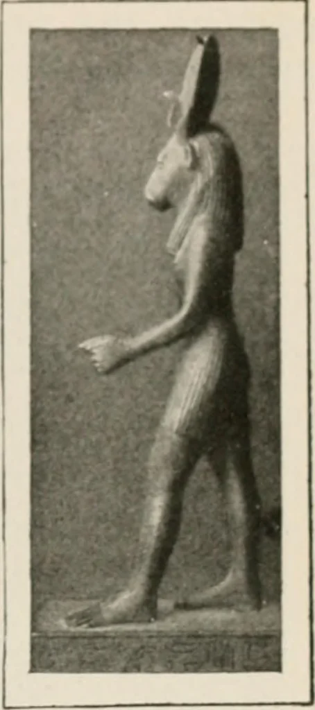 An illustration from Art in Egypt, 1912, leaf 306