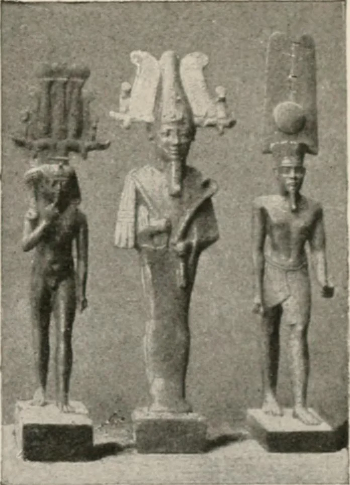 An illustration from Art in Egypt, 1912, leaf 306