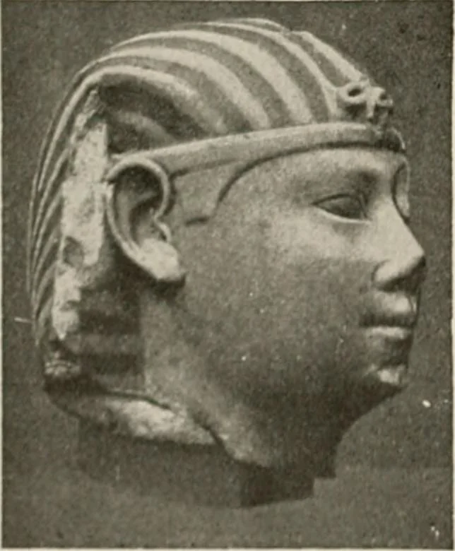 An illustration from Art in Egypt, 1912, leaf 307