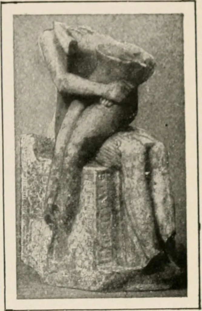 An illustration from Art in Egypt, 1912, leaf 308