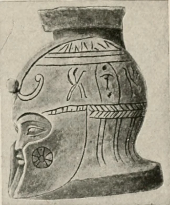 An illustration from Art in Egypt, 1912, leaf 308