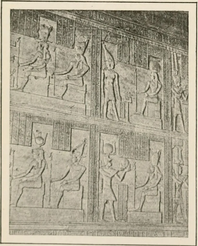 An illustration from Art in Egypt, 1912, leaf 31