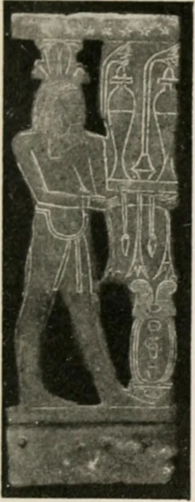 An illustration from Art in Egypt, 1912, leaf 314