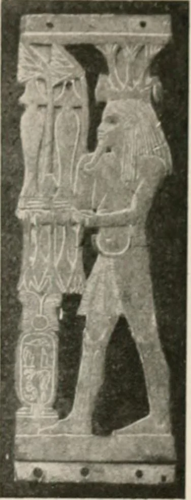 An illustration from Art in Egypt, 1912, leaf 314