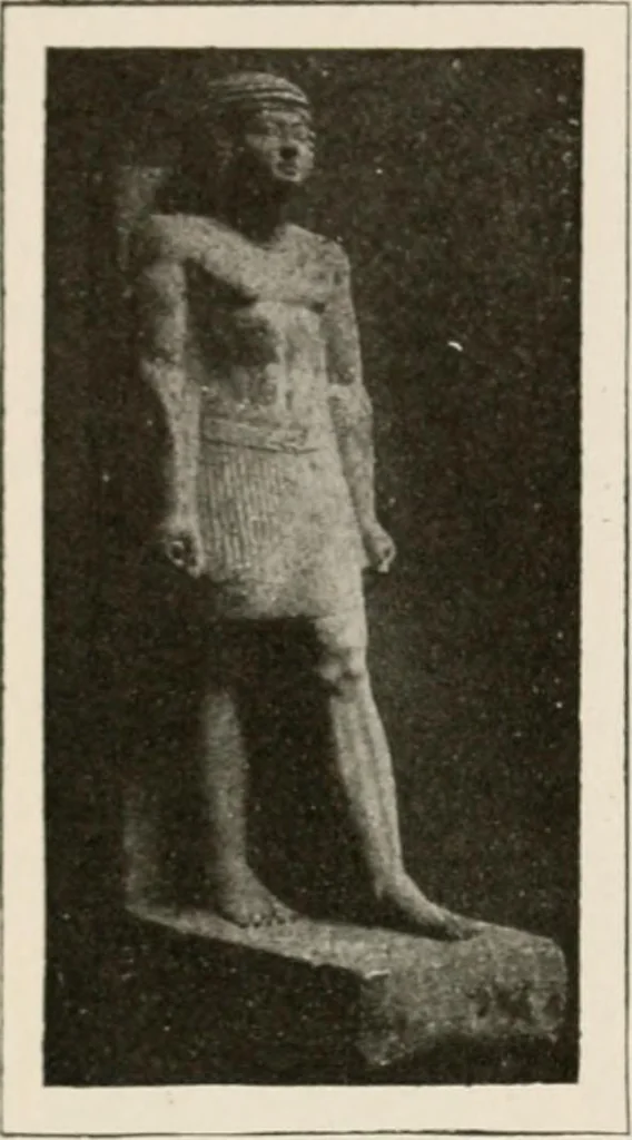 An illustration from Art in Egypt, 1912, leaf 33