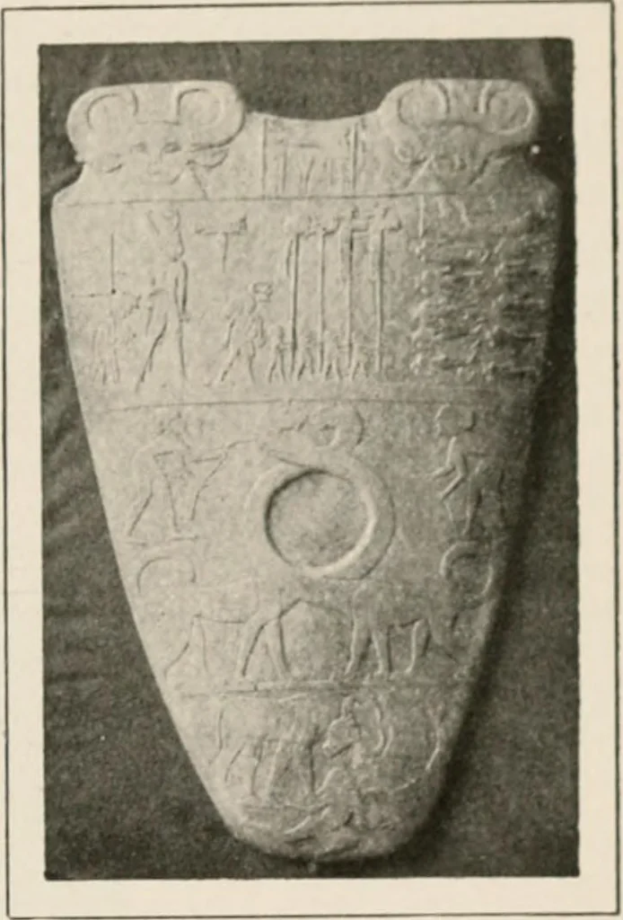 An illustration from Art in Egypt, 1912, leaf 40