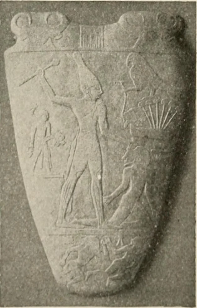 An illustration from Art in Egypt, 1912, leaf 41