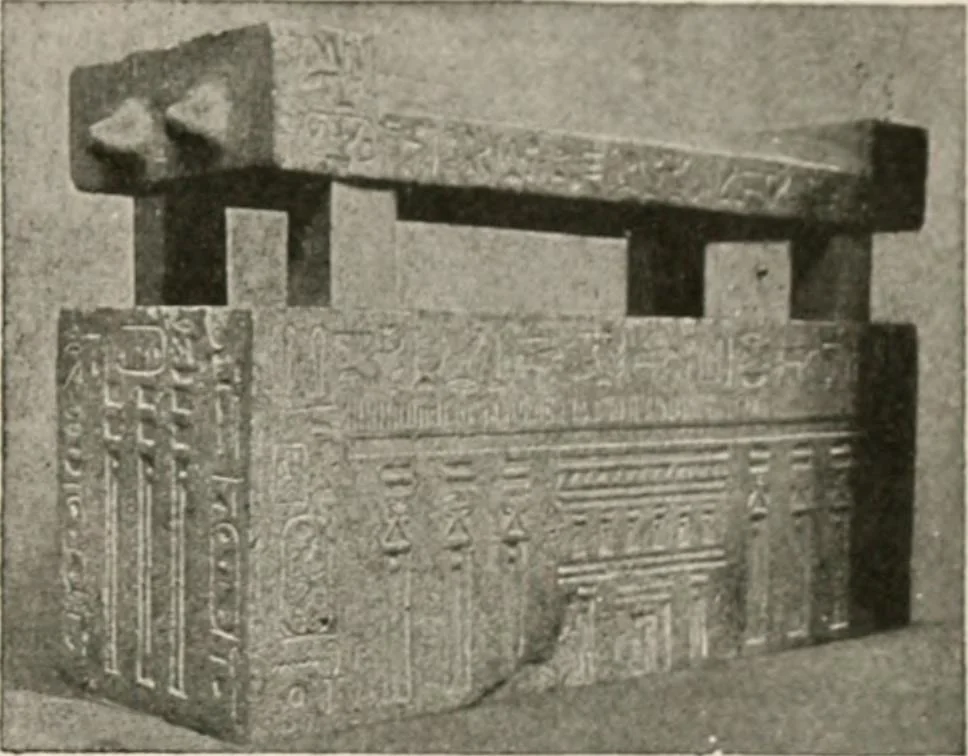 An illustration from Art in Egypt, 1912, leaf 44
