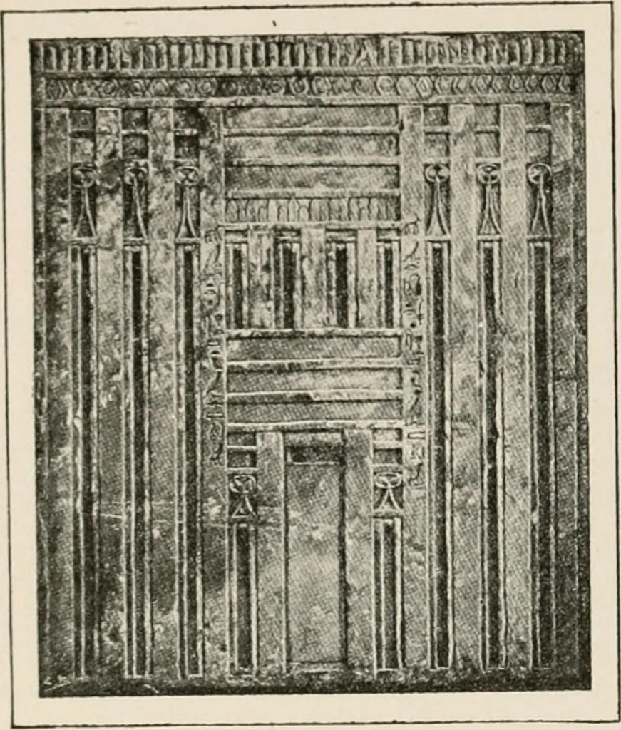 An illustration from Art in Egypt, 1912, leaf 45