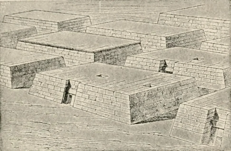 An illustration from Art in Egypt, 1912, leaf 47