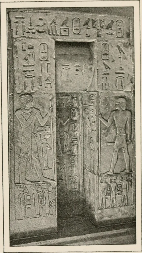 An illustration from Art in Egypt, 1912, leaf 48