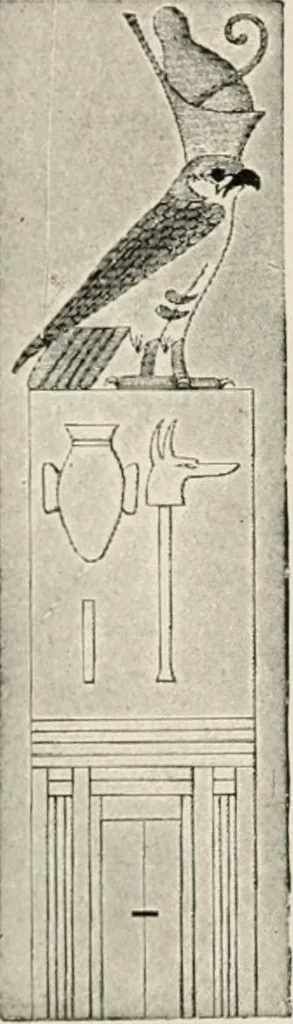 An illustration from Art in Egypt, 1912, leaf 49