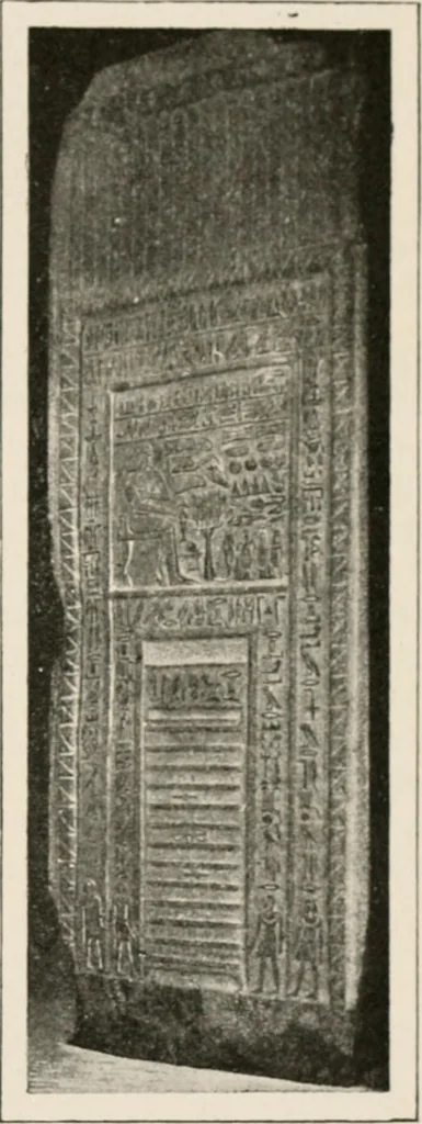 An illustration from Art in Egypt, 1912, leaf 50