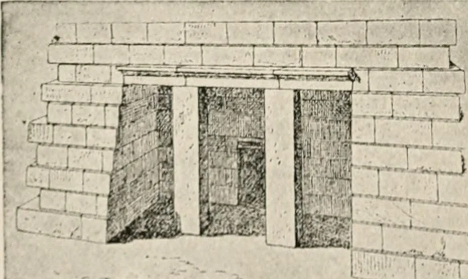 An illustration from Art in Egypt, 1912, leaf 53