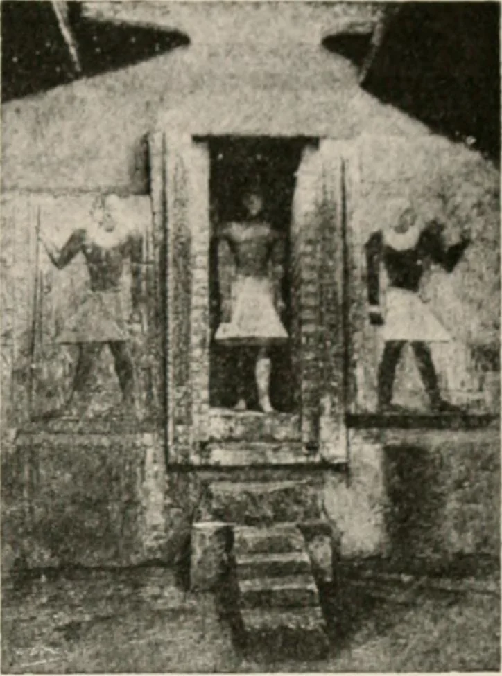 An illustration from Art in Egypt, 1912, leaf 54