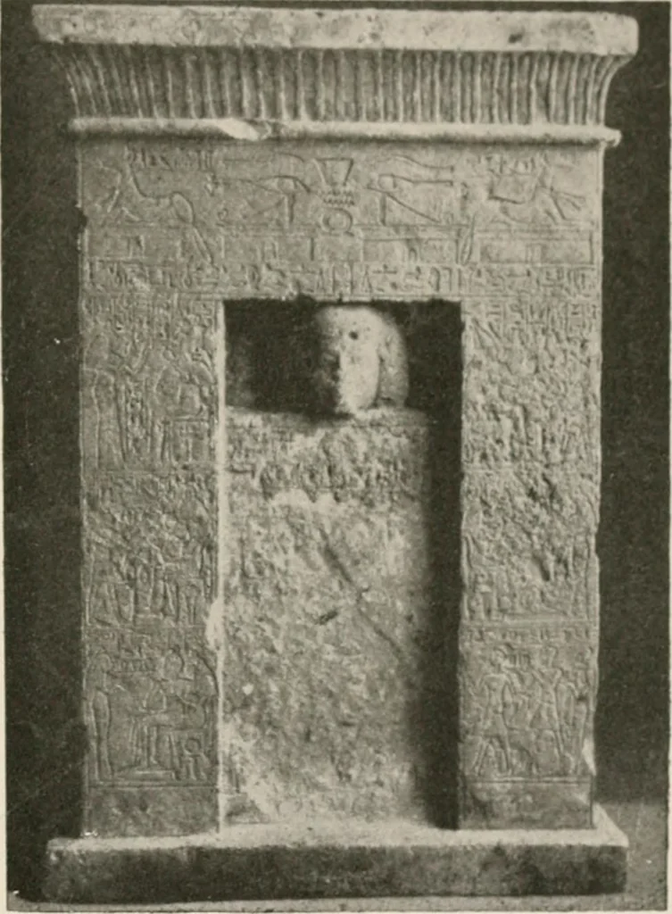 An illustration from Art in Egypt, 1912, leaf 56