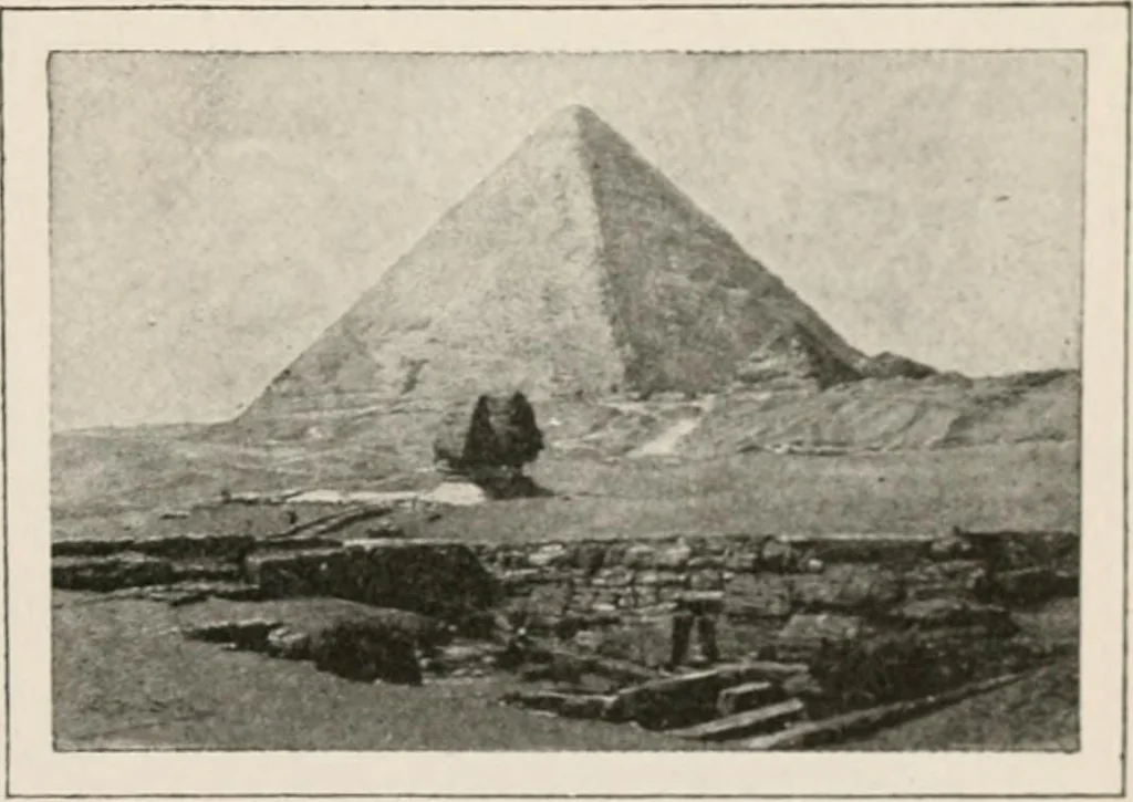 An illustration from Art in Egypt, 1912, leaf 62