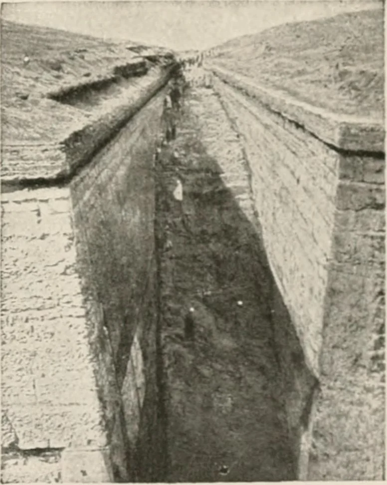 An illustration from Art in Egypt, 1912, leaf 64
