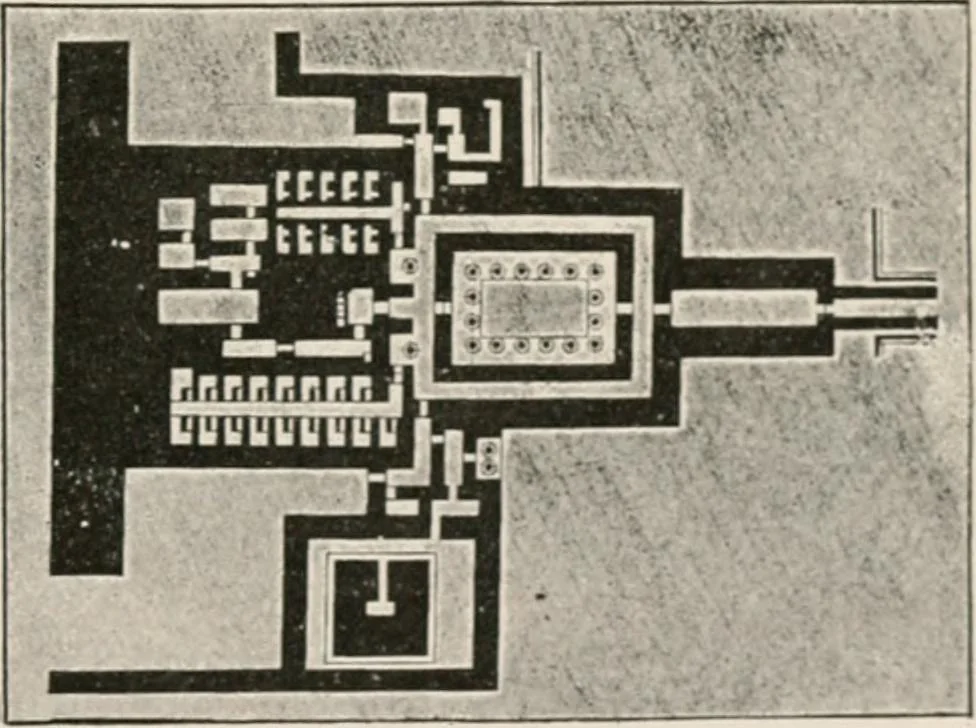An illustration from Art in Egypt, 1912, leaf 66