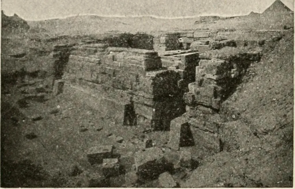 An illustration from Art in Egypt, 1912, leaf 69