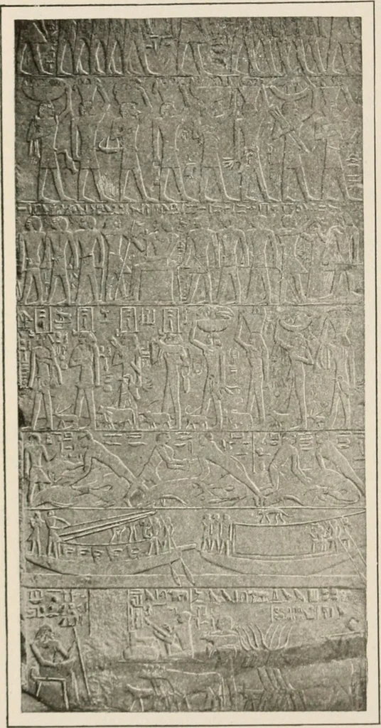 An illustration from Art in Egypt, 1912, leaf 81