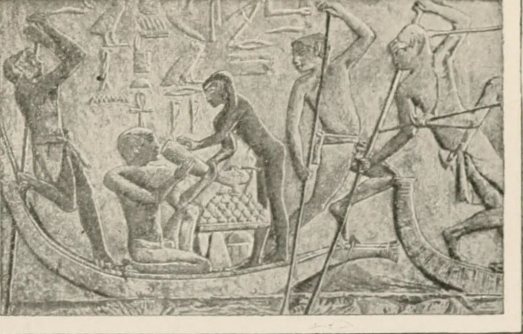 An illustration from Art in Egypt, 1912, leaf 82